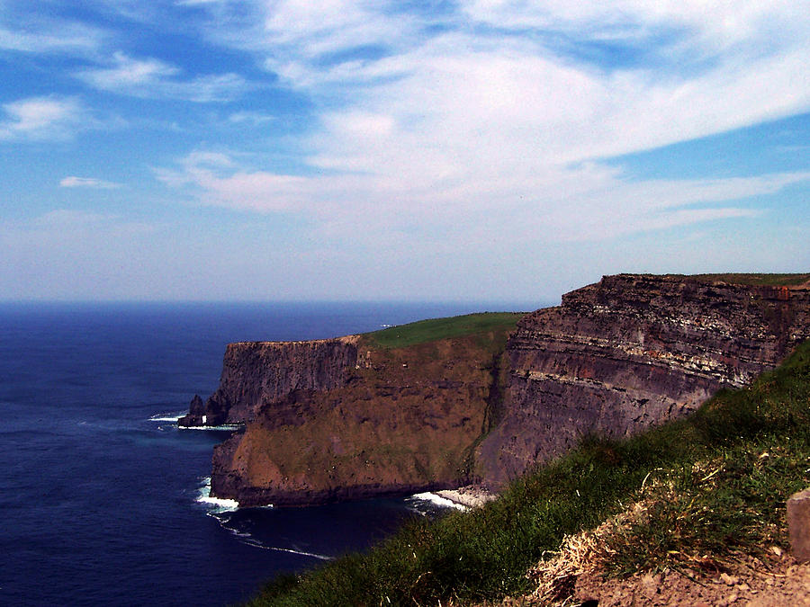Landmark Photograph - Cliffs of Moher Aill Na Searrach Ireland by Teresa Mucha