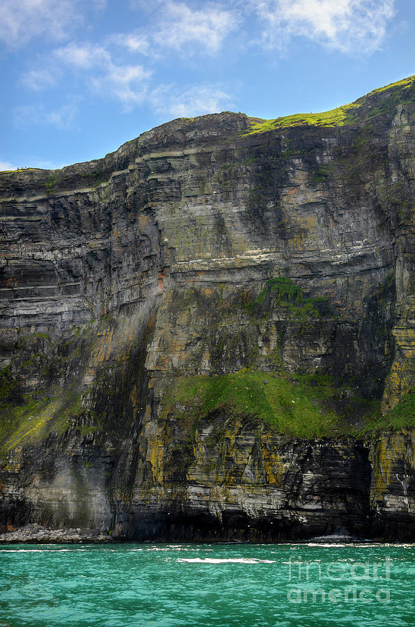 Cliffs of Moher from the sea close up Photograph by RicardMN Photography