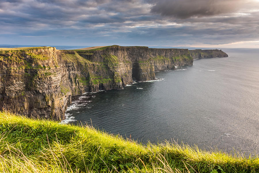 Cliffs Of Moher On The West Coast Of Ireland Photograph