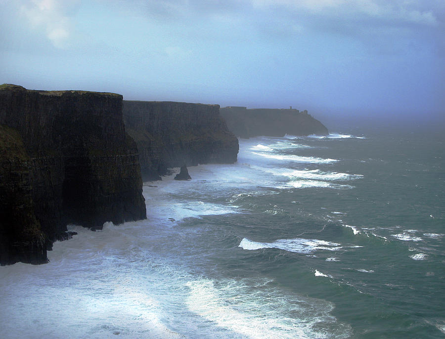 Cliffs of Mohr, Ireland Photograph by Richard Singleton