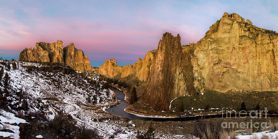 Cliffs Of Smith Rock State Park Photograph