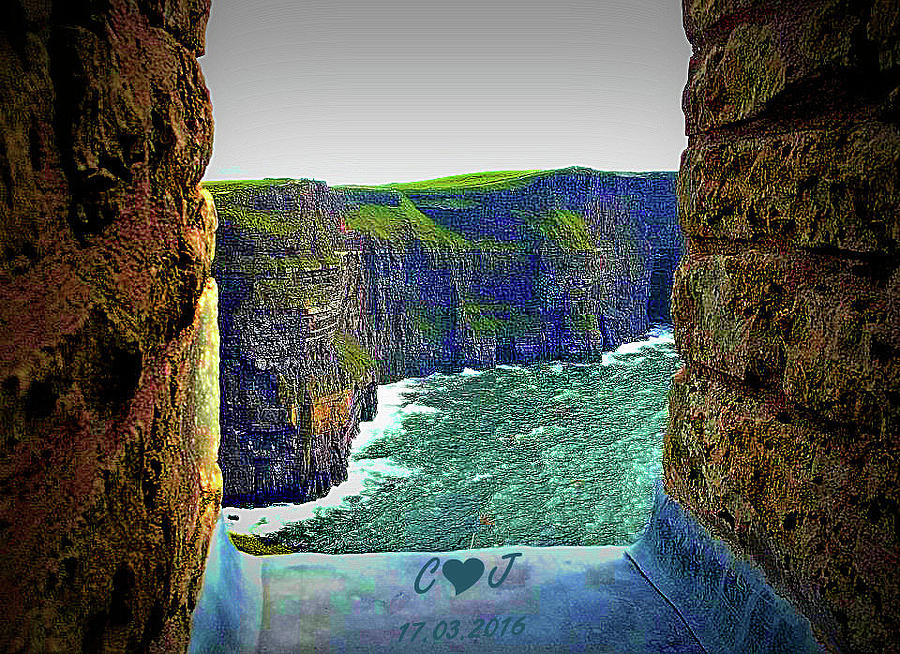 Cliffs Personalized Photograph by Tara Potts