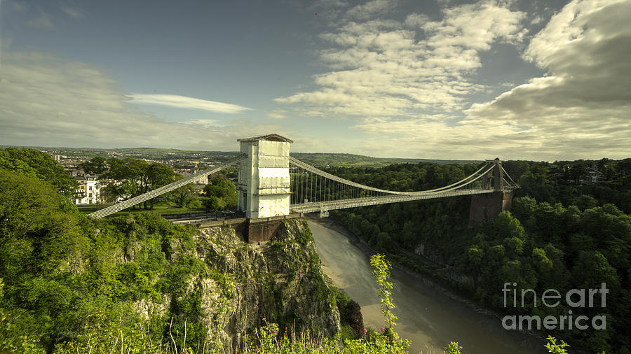 Bridge Photograph - Clifton Suspension Bridge  by Rob Hawkins
