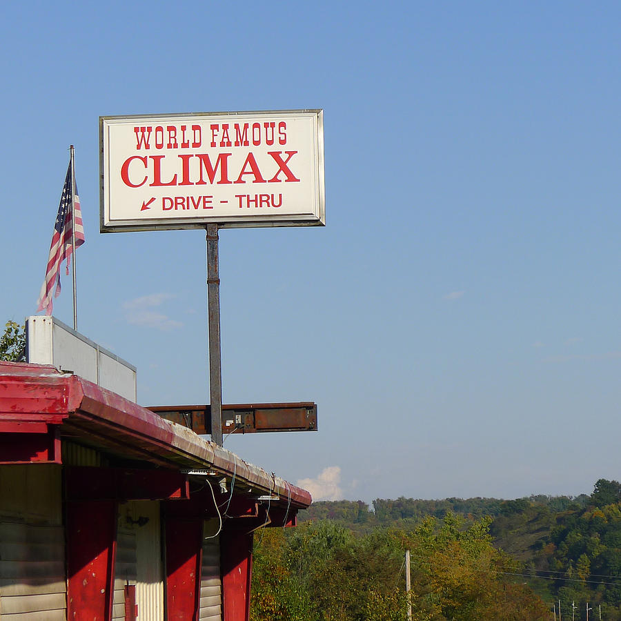 Roadside Photograph - Climax Sign by Colleen VT