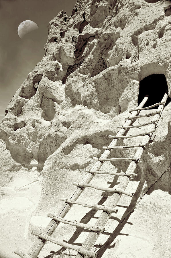 Climb to the Pueblo Cave Photograph by Diana Angstadt
