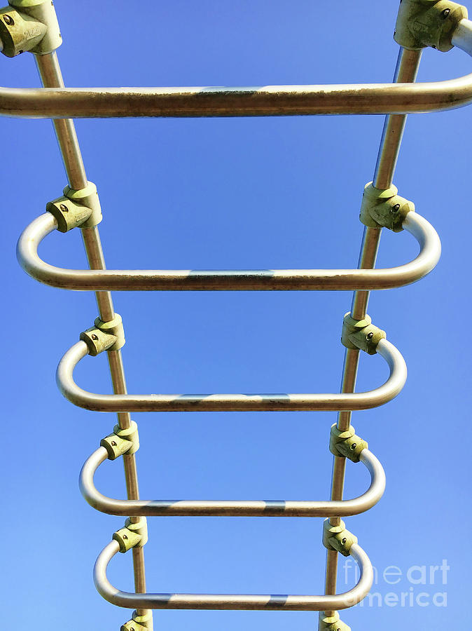 Abstract Photograph - Climbing frame details by Tom Gowanlock