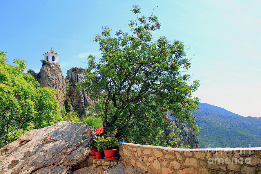 Climbing Guadalest Photograph by Nieves Nitta