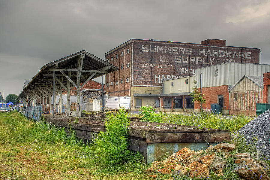 Clinchfield Train Station Platform by Photography by Laura Lee Clinchfield Train Station Platform by Photography by Laura Lee