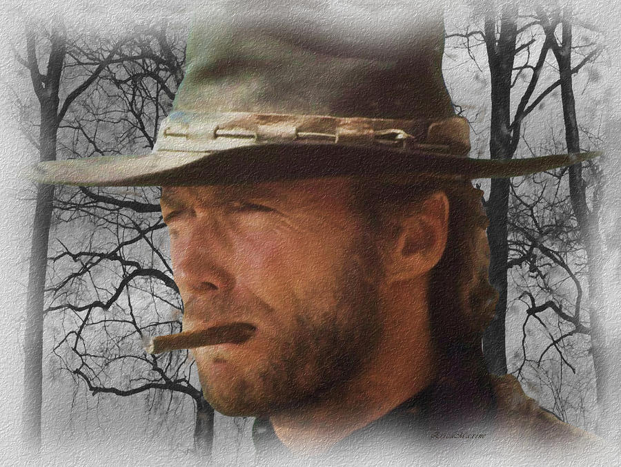 Clint Eastwood Photograph - Clint Eastwood 002 by Ericamaxine Price