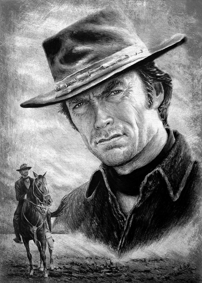 Clint Eastwood American Legend Wf Edit Drawing