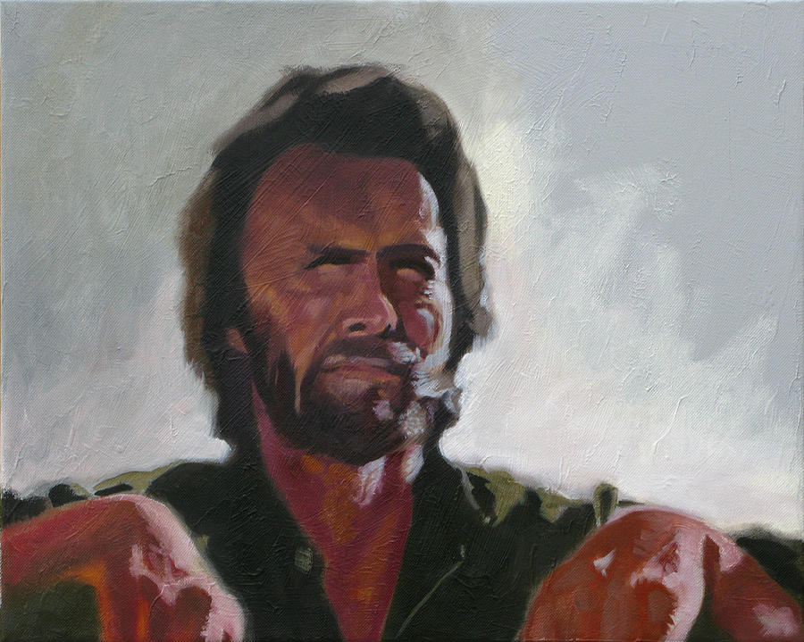 Clint Painting by Robert Bissett