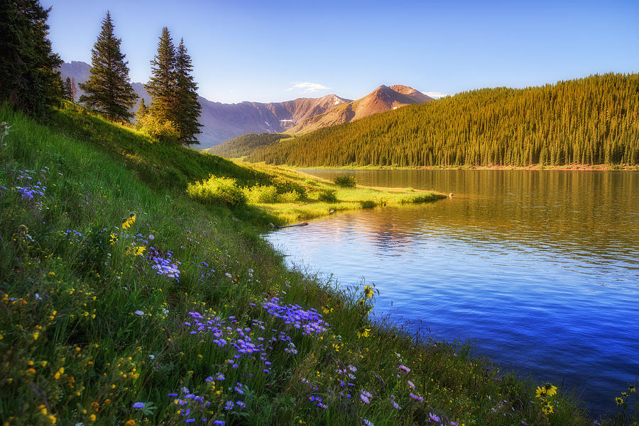 Mountain Photograph - Clinton Gulch by Darren White