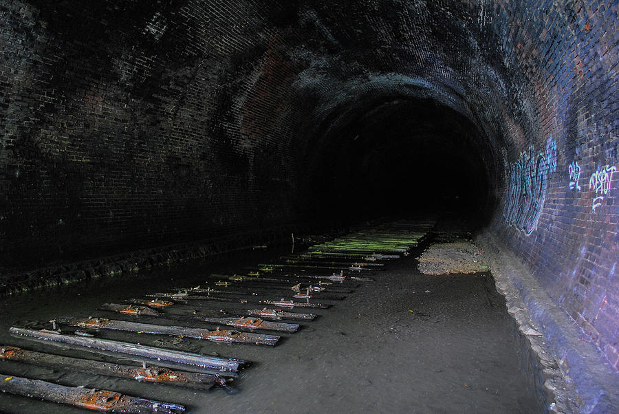 Cliton Train Tunnel Photograph by Jim Figgins