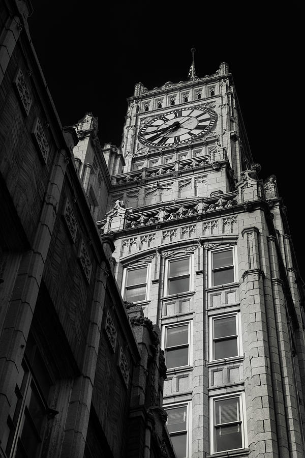 Clock Tower- Lamar Life Building Jackson MS Photograph by Eugene Campbell