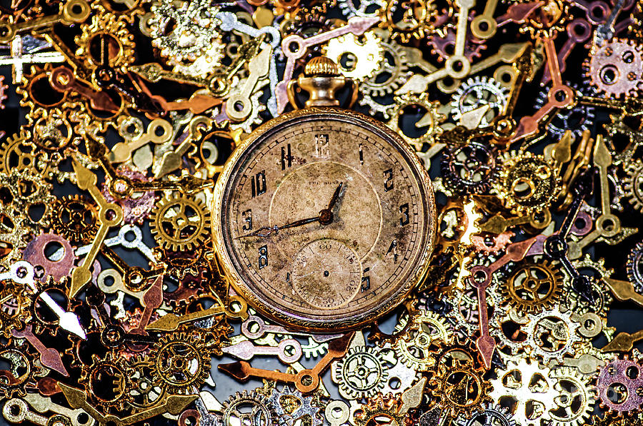 Clock Heaven Photograph by Gerald Kloss