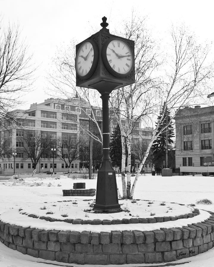 Clock Photograph by Jana Rosenkranz