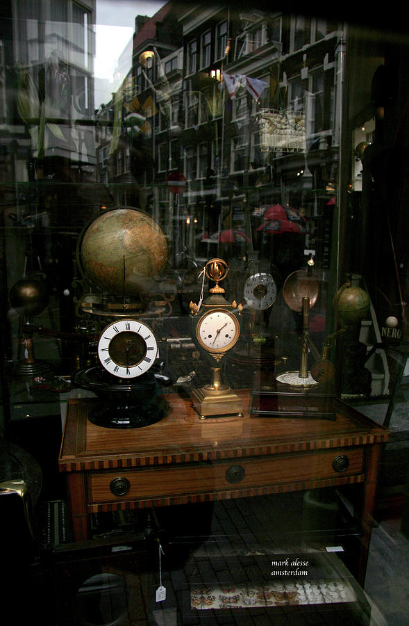 Clock Shop Photograph by Mark Alesse