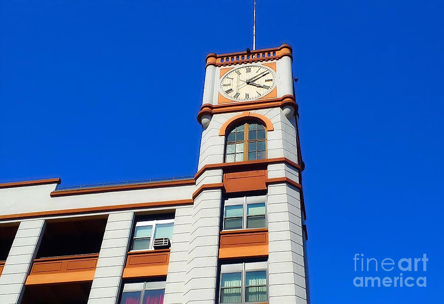 Clock Towers Hoboken 2 Photograph by Stacey Brooks - Fine Art America