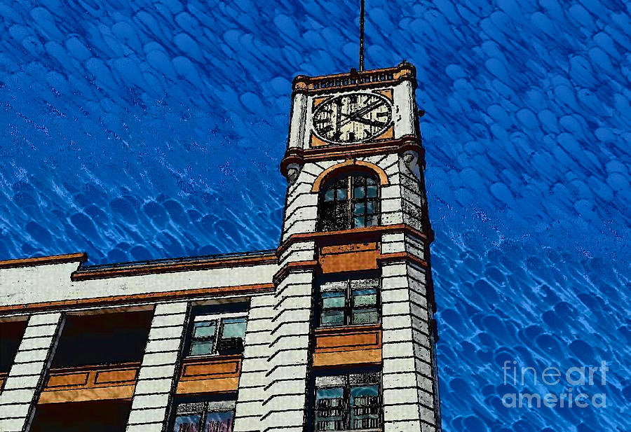 Clock Towers Hoboken Photograph by Stacey Brooks - Fine Art America