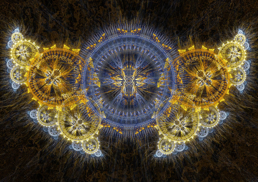 Clockwork butterfly Digital Art by Martin Capek