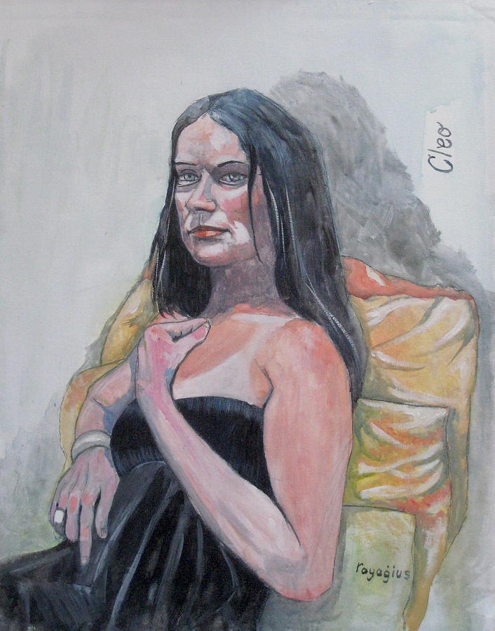 Cloe Painting by Ray Agius
