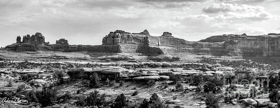 Clog Ridge, Black and White Photograph by Adam Morsa