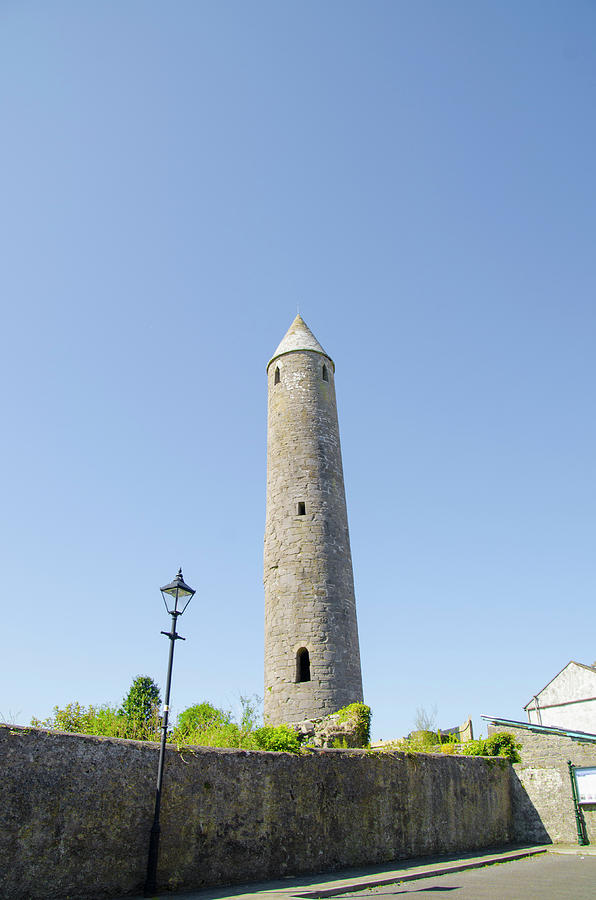 Cloigtheach Round Tower - Killala County Mayo Ireland Photograph by Bill Cannon