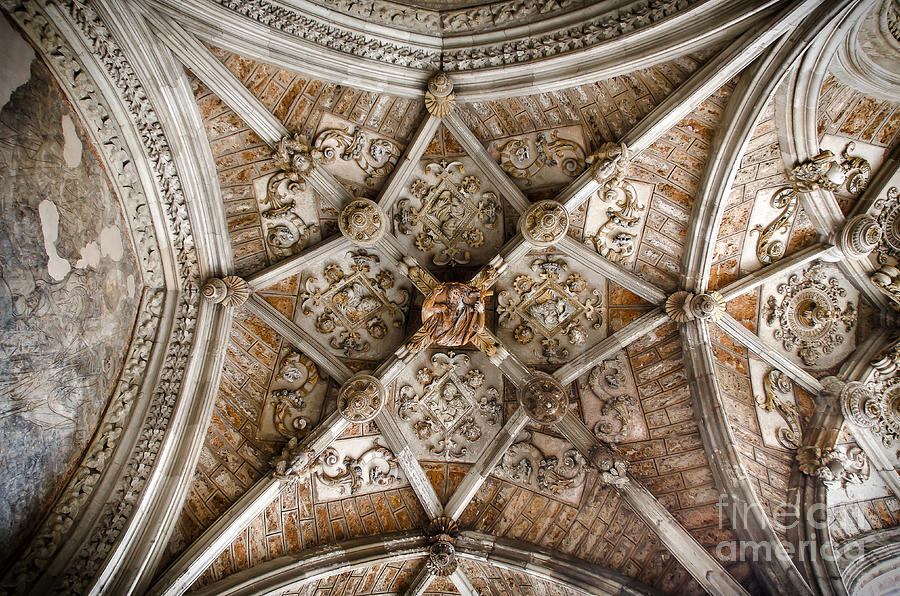Cloister Vault In Leon Cathedral - 2 Photograph by RicardMN Photography