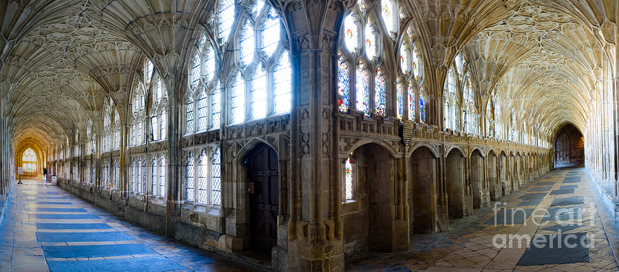 Cloisters, Gloucester Cathedral Photograph by Colin Rayner