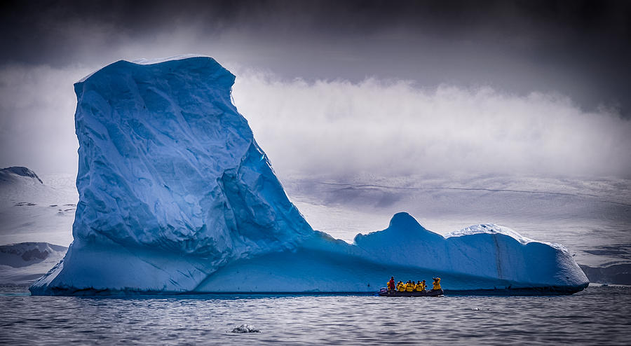 Close Encounter - Antarctica Iceberg Photograph Photograph by Duane Miller