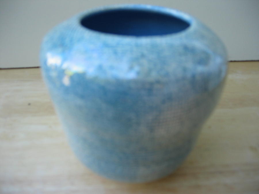 Pattern Ceramic Art - Close -rim vessel by Julia Van Dine