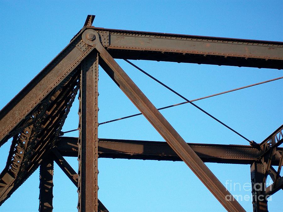 Bridge Photograph - Close Up Bridge by Marsha Heiken