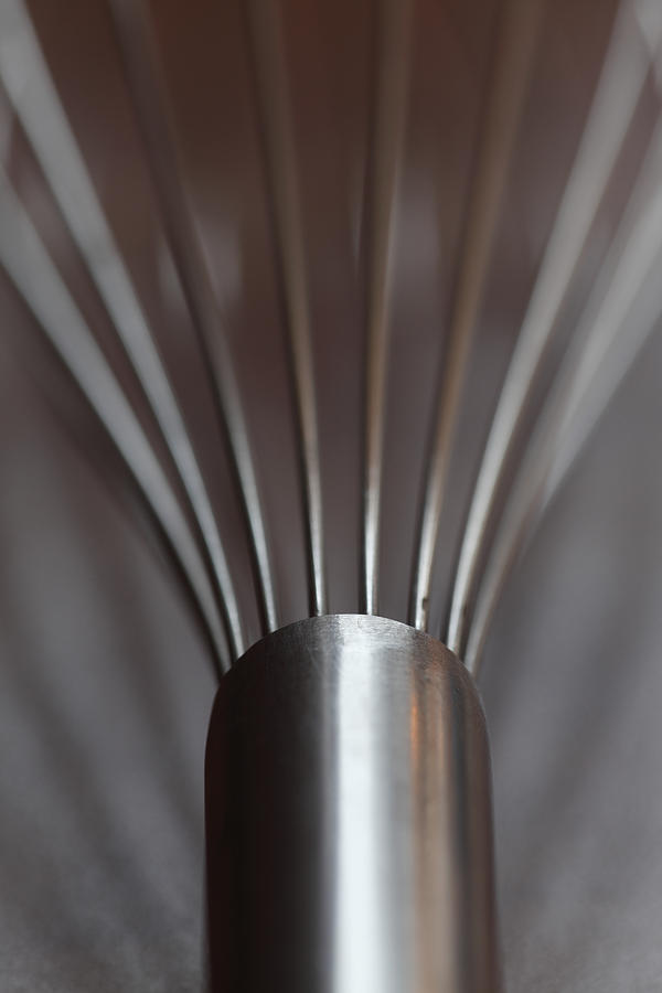 Close up of a metal whisk Photograph by Ulrich Kunst And Bettina Scheidulin