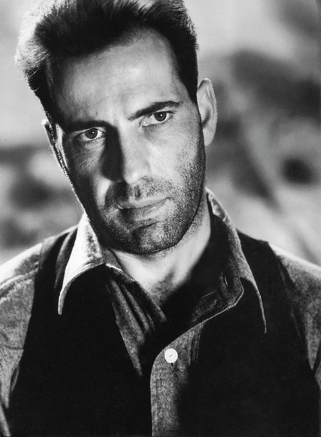 Close-up of Humphrey Bogart as  gangster killer Duke Mantee The Petrified Forest 1936 Photograph by David Lee Guss