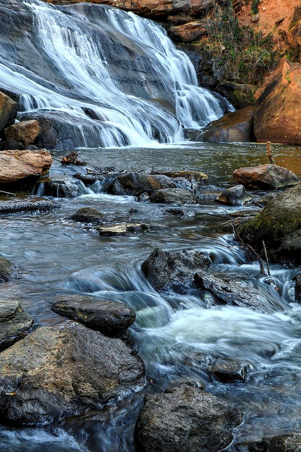 Close Up Of Reedy Falls In South Carolina II Photograph by Carol Montoya