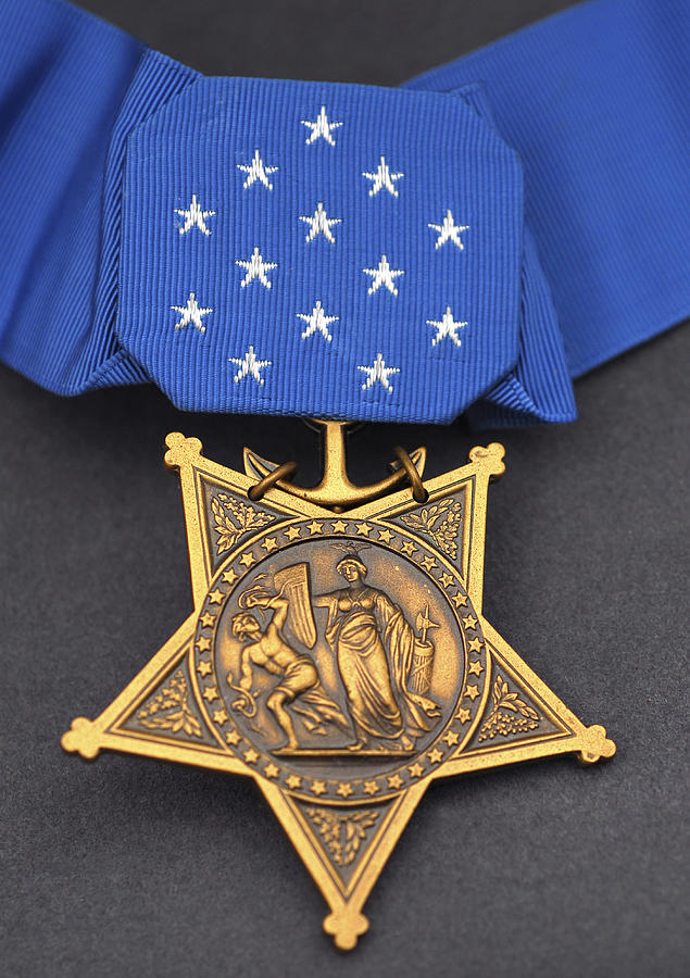 Close-up Of The Medal Of Honor Award Photograph by Stocktrek Images ...