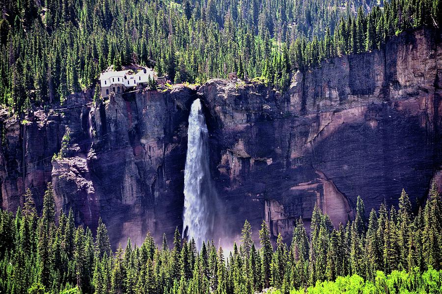 Waterfall Photograph - Close-up Telluride Falls by Gerald Blaine