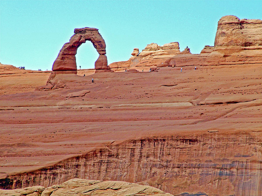 Close View of Delicate Arch in Arches National Park, Utah   Photograph by Ruth Hager