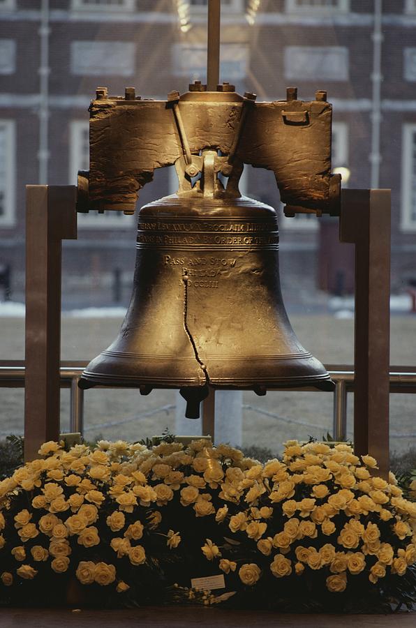 Close View Of The Liberty Bell Photograph by Kenneth Garrett