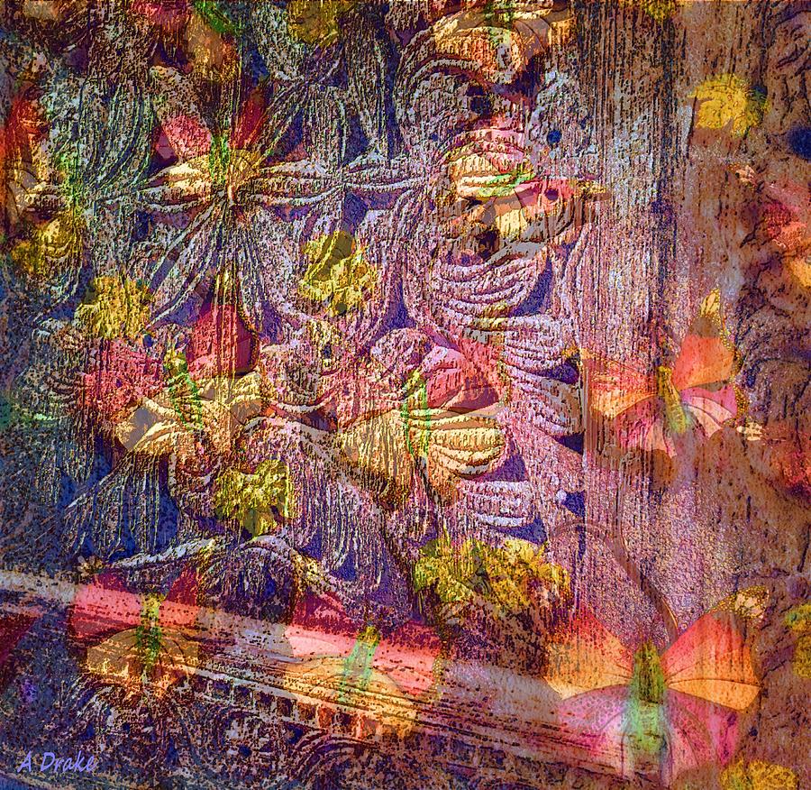 Closed Butterfly Door Digital Art by Alec Drake