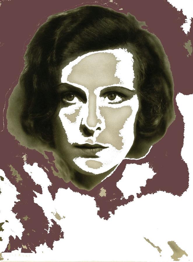 Closeup of Riefenstahl from previous image color added 2016 Photograph by David Lee Guss