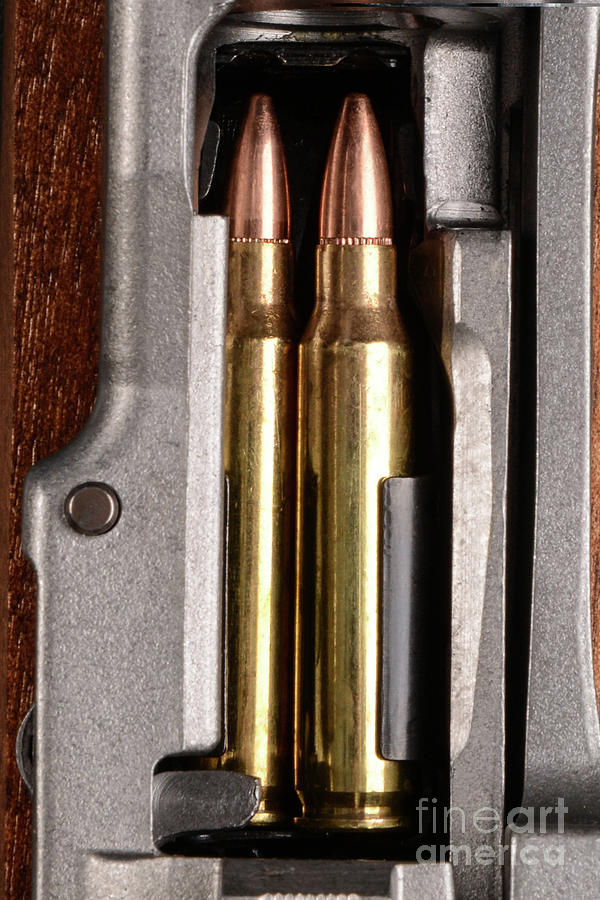 Closeup of Ruger Mini 14 exposed Ammo Photograph by Jt PhotoDesign ...