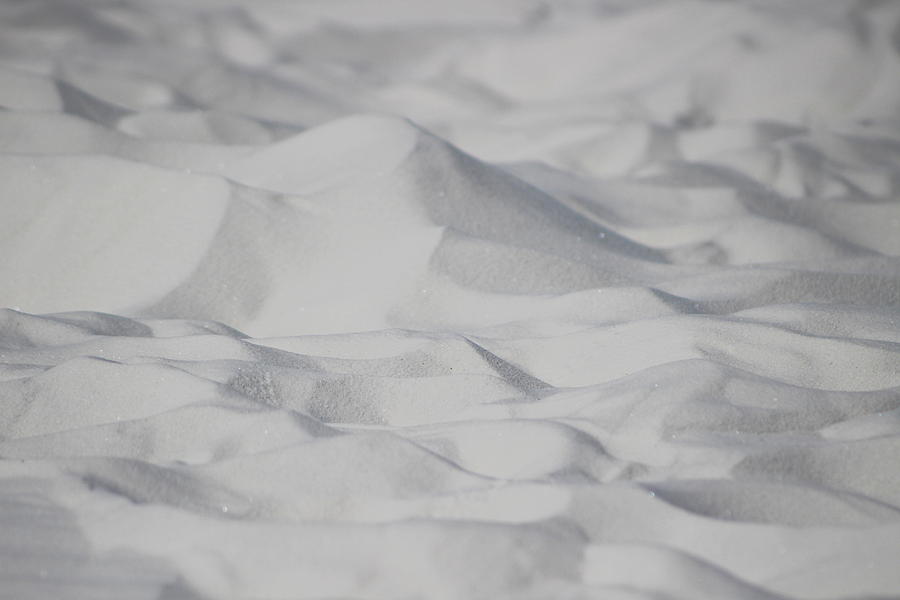 Desert Photograph - Closeup of White Sands by Colleen Cornelius