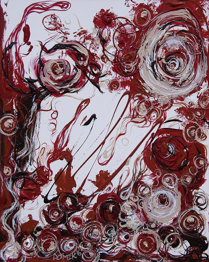 Abstract Painting - Closing by Ted Domek Abstract Painting - Closing by Ted Domek