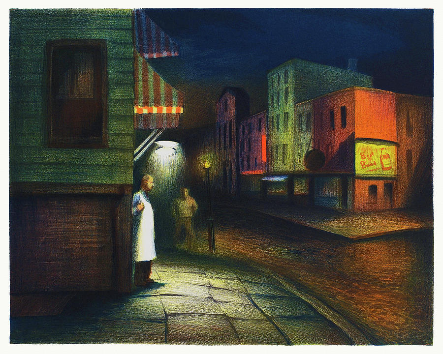Closing Time Painting by Orchard Arts