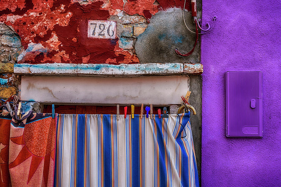 Clothespins Burano Italy_DSC5044_03032017 Photograph by Greg Kluempers