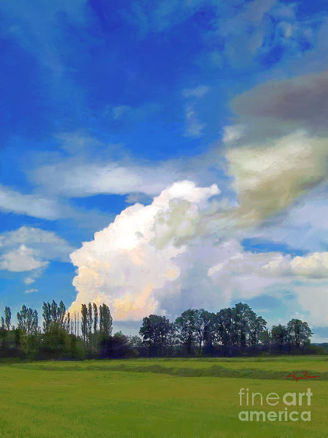 Cloud Painting by Angie Braun
