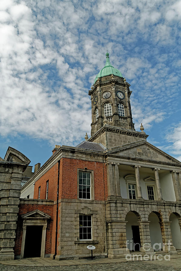 Cloud Breaks over Dublin Castle Photograph by Natural Focal Point Photography