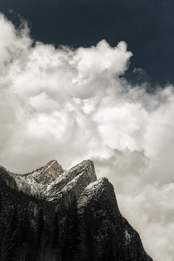 Clouds Photograph - Cloud Brothers, Yosemite by Vincent James