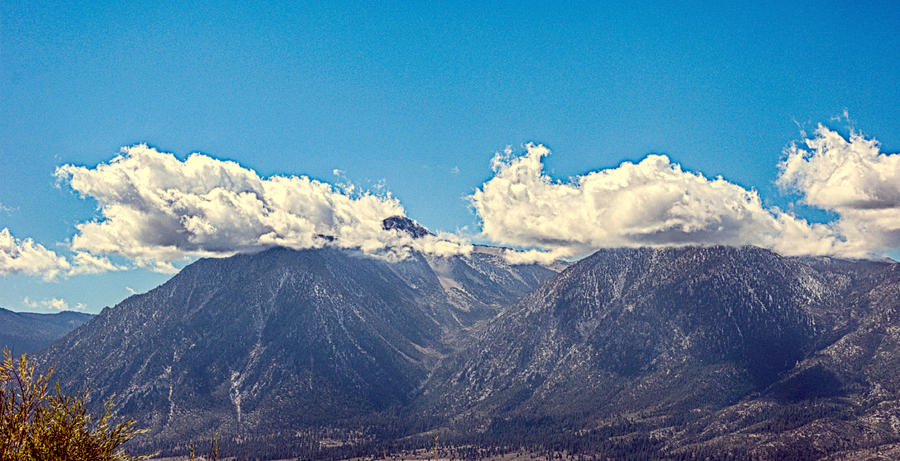 Cloud Capped Mountains Photograph by AJ Schibig